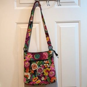 Vera Bradley Cross Body Purse - Va Va Bloom